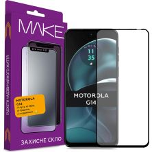 Стекло защитное MAKE Motorola G14 (MGF-MG14)
