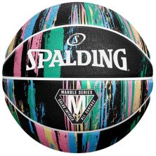 М'яч баскетбольний Spalding Marble Ball чорна пастель Уні 7 84405Z (689344406565)