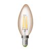 Лампочка Eurolamp LED CL 6W 620 Lm E14 4000K deco 2шт (MLP-LED-CL-06144(Amber)) - Изображение 1