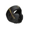 Боксерский шлем RDX F6 KARA Matte Golden XL (HGR-F6MGL-XL) - Изображение 2