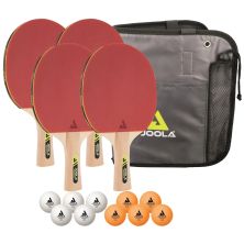 Комплект для настільного тенісу Joola Family 4 Bats 10 Balls (54810) (930797)
