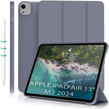 Чехол для планшета BeCover Tri Fold Soft TPU Silicone Apple iPad Air 13 M2 2024 Purple (711743)