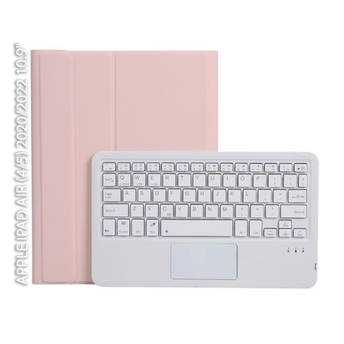 Чохол до планшета BeCover Keyboard+TouchPad Apple iPad Air (4/5) 2020/2022 10.9 Pink (712373)