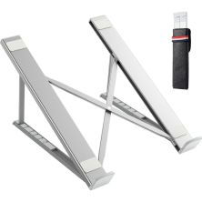 Підставка до ноутбука Vention Foldable 90-136mm Laptop up 15.6 stand silver (H055-SL)