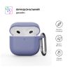 Чохол для навушників Armorstandart Hang Case для Apple AirPods 4 Lavender (ARM81282) - Зображення 1