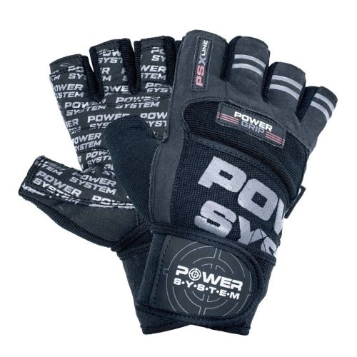 Перчатки для фитнеса Power System PS-2800 Power Grip Black XXL (PS-2800_XXL_Black)