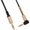 Кабель мультимедійний 3.5mm M to 3.5mm M 1.0m 90-degree UPA02 Black HOCO (6957531025665) - Зображення 2