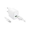 Зарядное устройство BOROFONE BAS42A Potential USB QC3.0 + cable USB to Micro 5P White (6941991113796) - Изображение 1