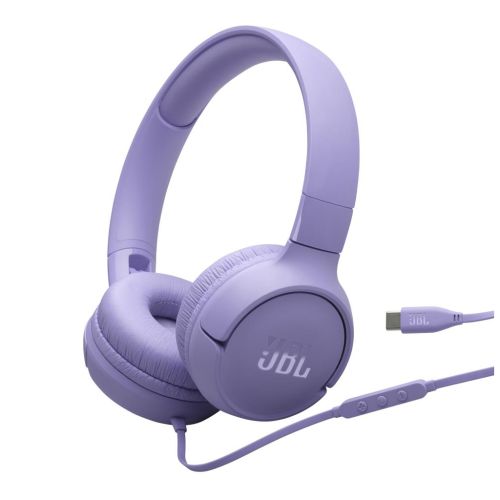 Наушники JBL Tune 520C USB-C Purple (JBLT520CPUR)