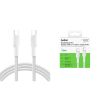 Дата кабель USB-C to USB-C 2.0m 240W white Belkin (CAB025HQ2MWH) - Зображення 1