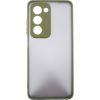 Чохол до мобільного телефона Dengos Oppo A5 4G Case Matte + Glass (Olive Green) (DG-KM-158) - Зображення 1