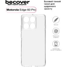 Чохол до мобільного телефона BeCover Motorola Edge 60 Pro Transparent (713775)