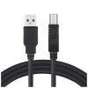 Кабель для принтера USB 2.0 AM/BM 3.0m black ColorWay (CW-CBUB073-BK) - Зображення 3