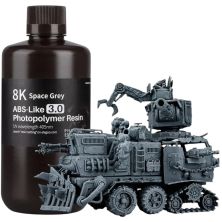 Фотополимерная смола ELEGOO Resin, ABS-like 3.0 8K 1кг, space gray (50.103.0221) Фотополимерная смола ELEGOO Resin, ABS-like 3.0 8K 1кг, space gray (50.103.0221)