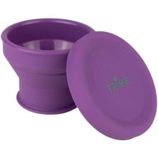 Чашка туристична Tribe Collapsible Shot 90 мл з кришкою, plum (T-FF-0030-plum) Чашка туристична Tribe Collapsible Shot 90 мл з кришкою, plum (T-FF-0030-plum)