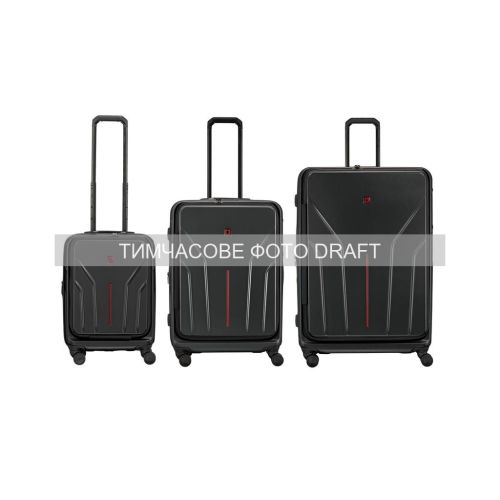 Набір валіз Wenger Amplix Hardside (S+M+L), чорні (653335)