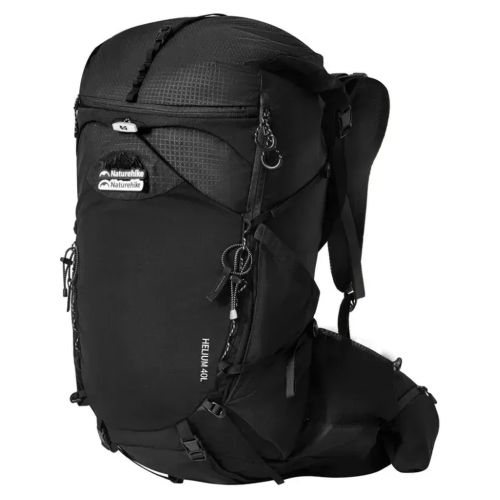 Рюкзак туристический Naturehike Helium CNK2450XB016, 40 л, чорний, L (6976507666619)