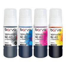 Чернила Barva Canon GI-40 SET 4x70 мл, OneKey, pigment (CGI40-070-MP)