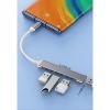 Концентратор XoKo USB-C 3xUSB 2.0 + 1xUSB 3.0 (XK-AC-404) - Зображення 2