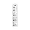 Сетевой фильтр питания LogicPower LP-X3 PREMIUM, 4m white (19526) - Изображение 1