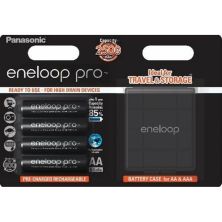 Аккумулятор Panasonic Eneloop Pro AA 2500 mAh * 4 + Case (BK-3HCDEC4BE)
