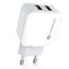 Зарядний пристрій MakeFuture 2 USB (2.4 A) White (MCW-21WH) - Зображення 1