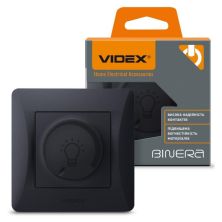 Світлорегулятор Videx BINERA LED 200Вт чорний граф (VF-BNDML200-BG)