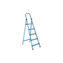 Лестница Work's стремянка металлическая 405 5 сх., синяя (63272)