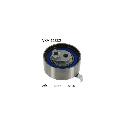 Ролик натягувача ременя SKF VKM 11332