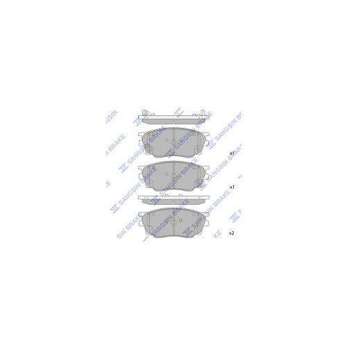 Тормозные колодки HI-Q SP2027