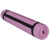 Коврик для йоги PowerPlay 4010 PVC Yoga Mat 173 x 61 x 0.6 см Рожевий (PP_4010_Rose_(173*0,6)) - Изображение 2