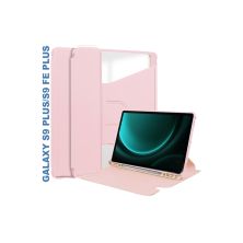 Чехол для планшета BeCover 360° Rotatable Samsung Tab S9 Plus (SM-X810/SM-X816)/S9 FE Plus (SM-X610/SM-X616) 12.4 Pink (710402)