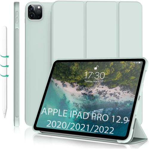 Чехол для планшета Armorstandart Tri Fold Soft TPU Silicone Apple iPad Pro 12.9 2020/2021/2022 Light Green (711738)