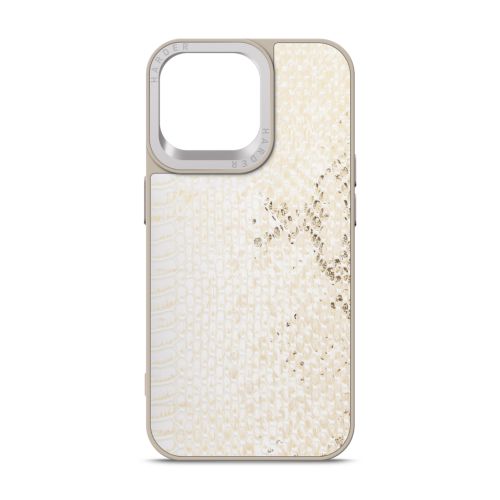 Чехол для мобильного телефона Harder Snake Pattern Apple iPhone 14 Pro Max White Cream (ARM76813)