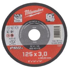 Круг відрізний Milwaukee по металу, SC 41/125х3 PRO+, 125мм (4932451492)