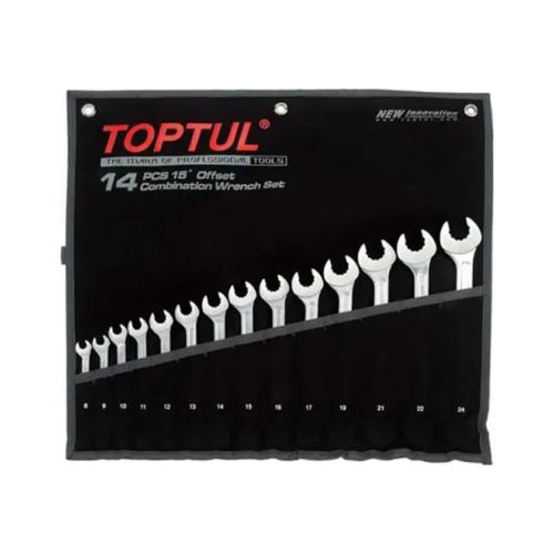 Ключ Toptul комбинированный 8-24 мм 14 шт. Dynamic (GPAQ1402)