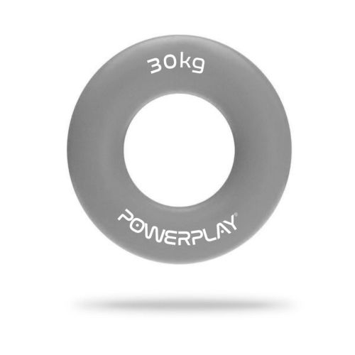 Еспандер PowerPlay PP-4324 Hand Grip Ring X-Hard 30 кг Сірий (PP_4324_30kg)