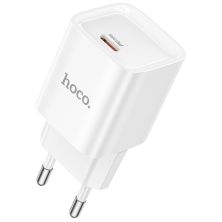 Зарядное устройство HOCO C146A Charm USB-C PD20W White (6942007630245)