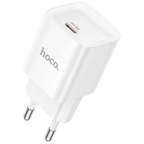 Зарядное устройство HOCO C146A Charm USB-C PD20W White (6942007630245)
