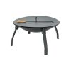 Гриль-барбекю Voltronic круглий 55х28 см Black (YT-ZZ-281) - Изображение 3