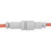 Дата кабель USB-C + USB A to USB-C 1.36m Coiled Aviator orange Keychron (CAB14_KEYCHRON) - Изображение 3