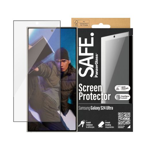 Стекло защитное PANZERGLASS Samsung S 2024 Ultra Ultra-Wide Fit w. EasyAligner (PG_SAFE95668)