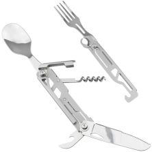 Набір туристичного посуду Tribe Multi Set сталевий (T-FC-0035-metal)