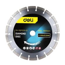 Круг відрізний Deli 230 x 22,2 мм для сухого різу (EDH-SQP230-E1)
