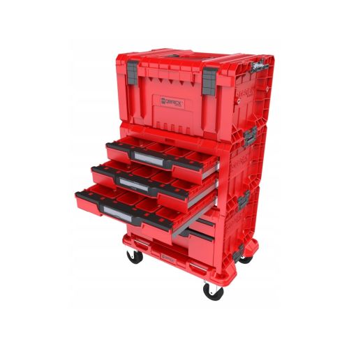 Ящик для інструментів QBRICK SYSTEM набір на платформі, 21, 525*345*885, SYSTEM PRO Drawer Workshop Set 4 Red (Z258360PG003)