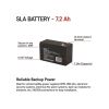 Батарея до ДБЖ EMOS B9674 AGM 12V 7,2Ah fast 6,3mm (B9674) - Зображення 2