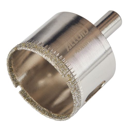 Свердло Alloid Base, корончате, алмазне, по склу та кераміці, 40мм (GS-50040)