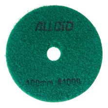 Круг зачистной Alloid Pro, алмазный, шлифовальный, на липучке, 100мм, зерно 1000 (DD-63289)