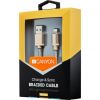 Дата кабель USB 2.0 AM to Lightning 1.0m MFI Golden Canyon (CNS-MFIC3GO) - Изображение 2