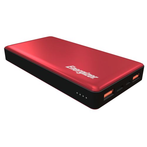 Батарея универсальная Energizer 15000 mAh 18W/PD2.0, USB-C/QC, 2*USB-A, red (UE15002PQ (R) / 6805630)